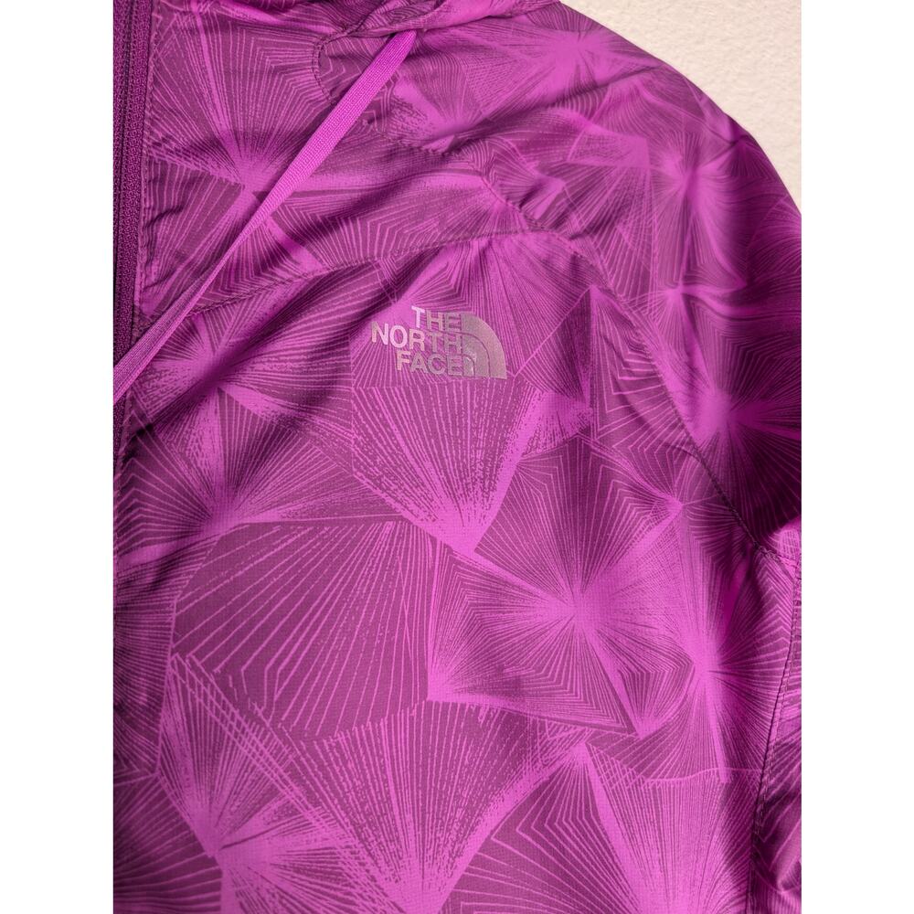 The North Face Womens Flyweight Packable Jacket Pink Geometric S Active Gorpcore - Picture 3 of 7